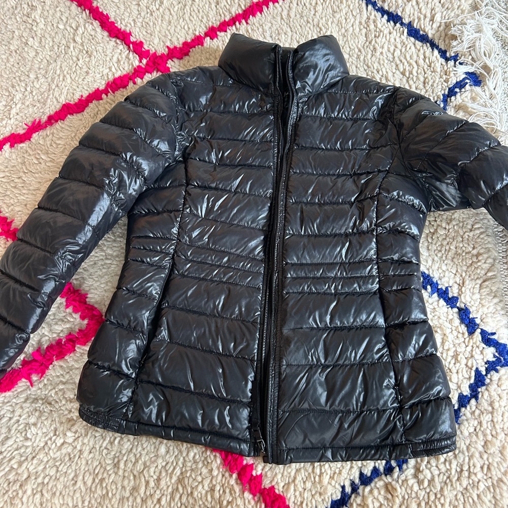 AQUA Shiny puffer jacket